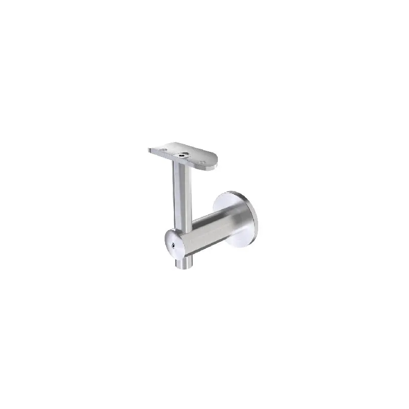 PIPE ACCESSORIES DH ADJ HANDRAIL BRKET 60X60MM S/S